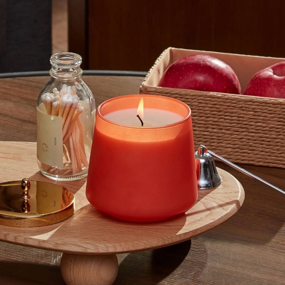 La Jolíe MUSE FRESH APPLE Candle 12 oz Discontinued Fragrance Sustainable No Tox